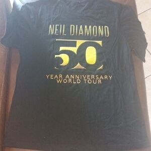 Neil Diamond 50th Anniversary Tour T-Shirt 2017 XXL